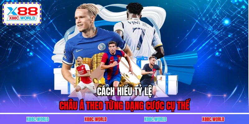 Cách hiểu tỷ lệ Châu Á theo từng dạng cược cụ thể