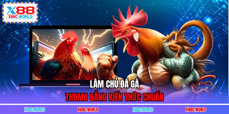 Làm chủ đá gà Thomo bằng kiến thức chuẩn